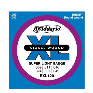 Dadario EXL 120 guitar string music accessories